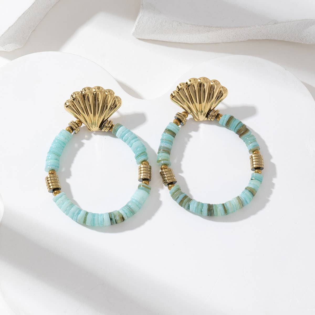 Lovelika - Wholesale Dangle Earrings - Coral drop earrings - Kylie2