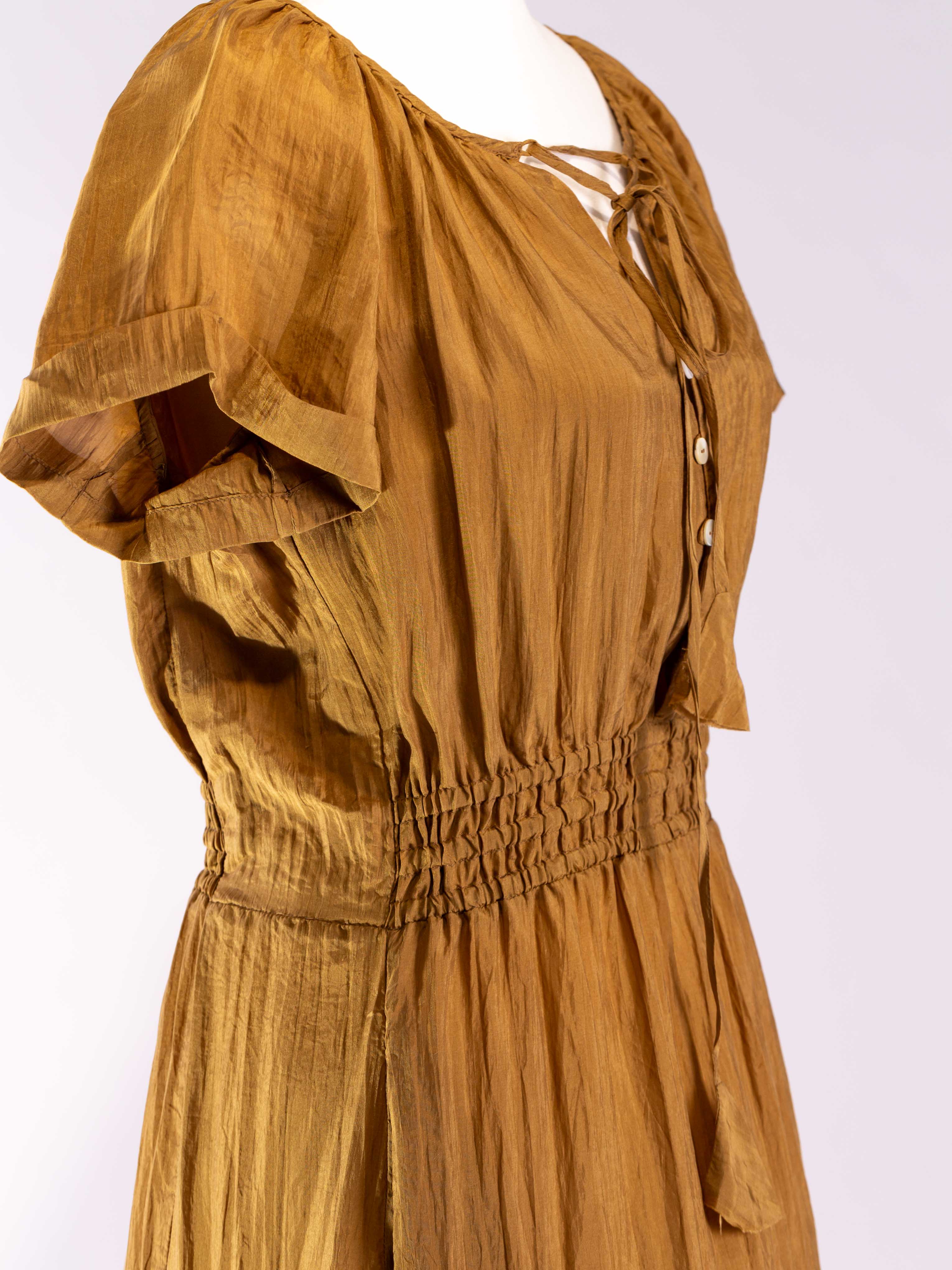 TABOO FASHION - Wholesale Dress – Women's - Amber pure silk dress1