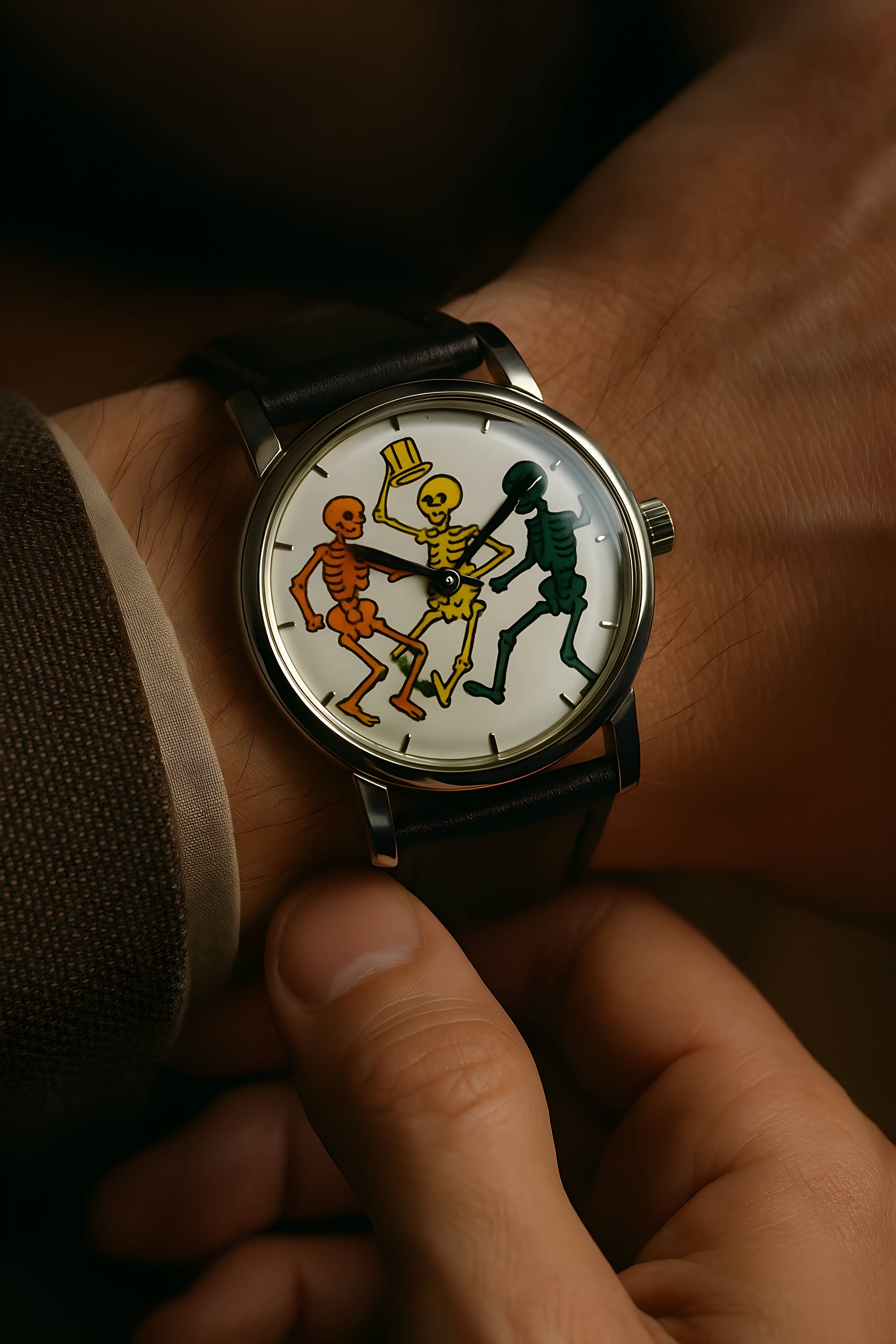 Official Store - Wholesale Wrist Watch - Unisex - Grateful Dead - Dancing Skeletons - Watch3