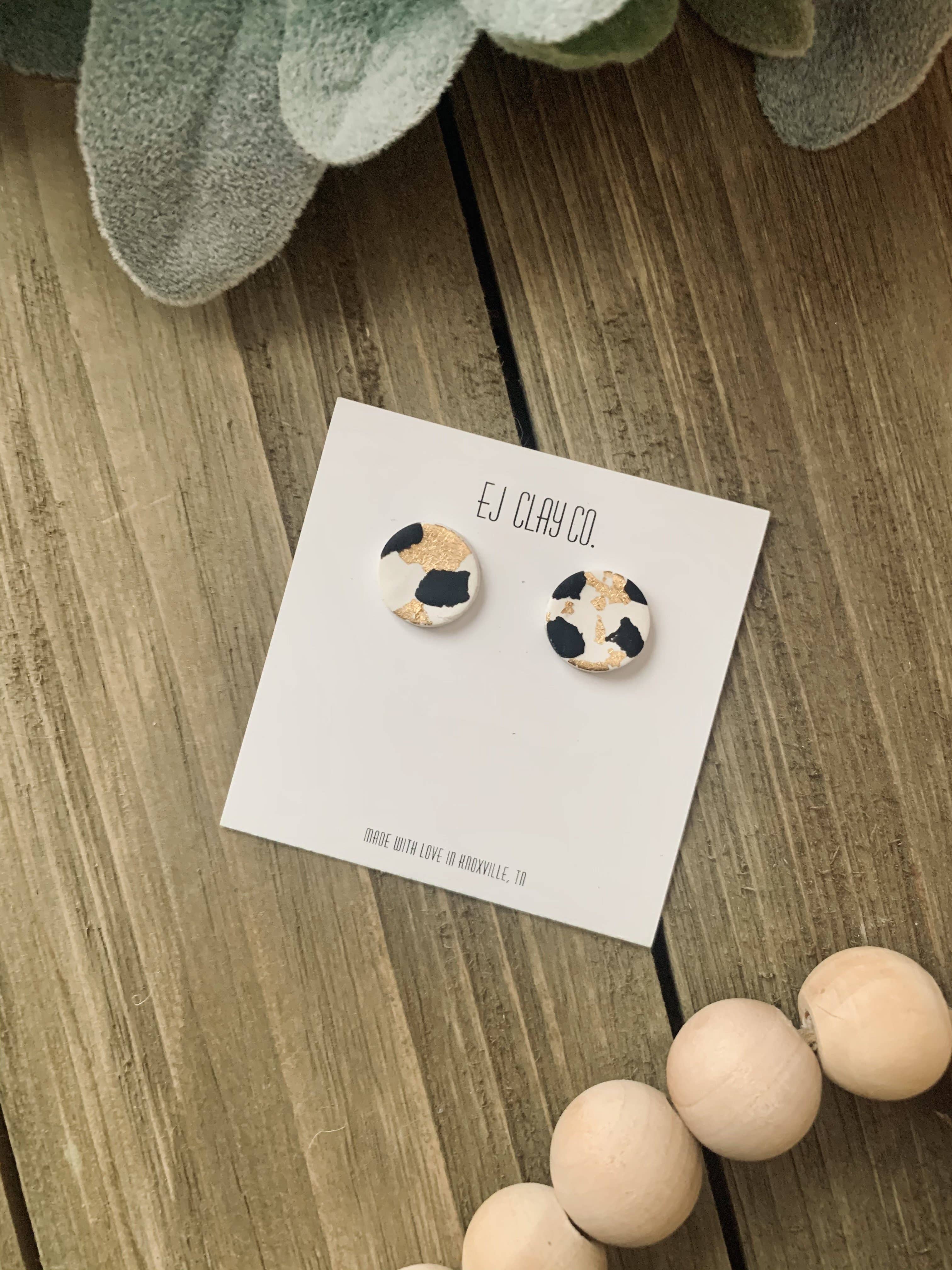 EJ Clay Co – wholesale Smycken – Svart/Guld Flaked Kollektion3