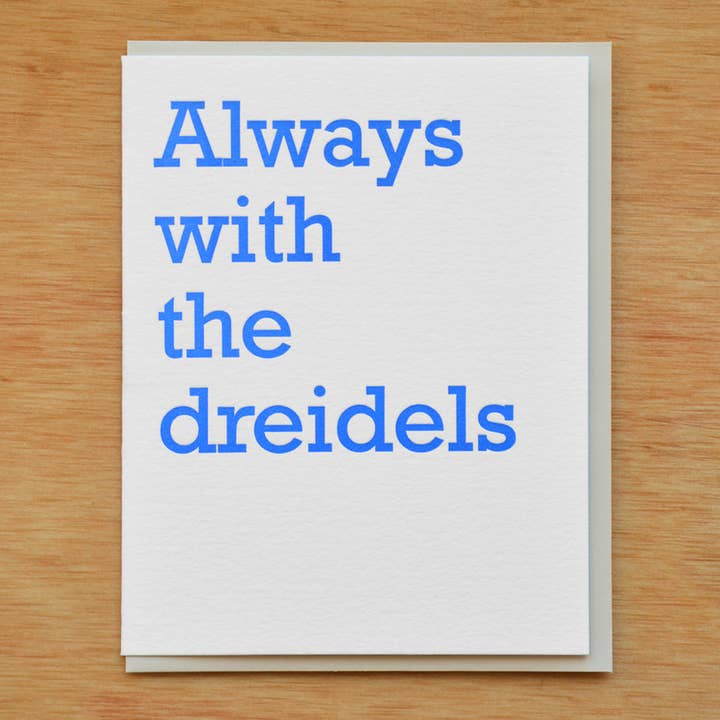 Always With The Dreidels - Boxed Set for wholesale by McBitterson's