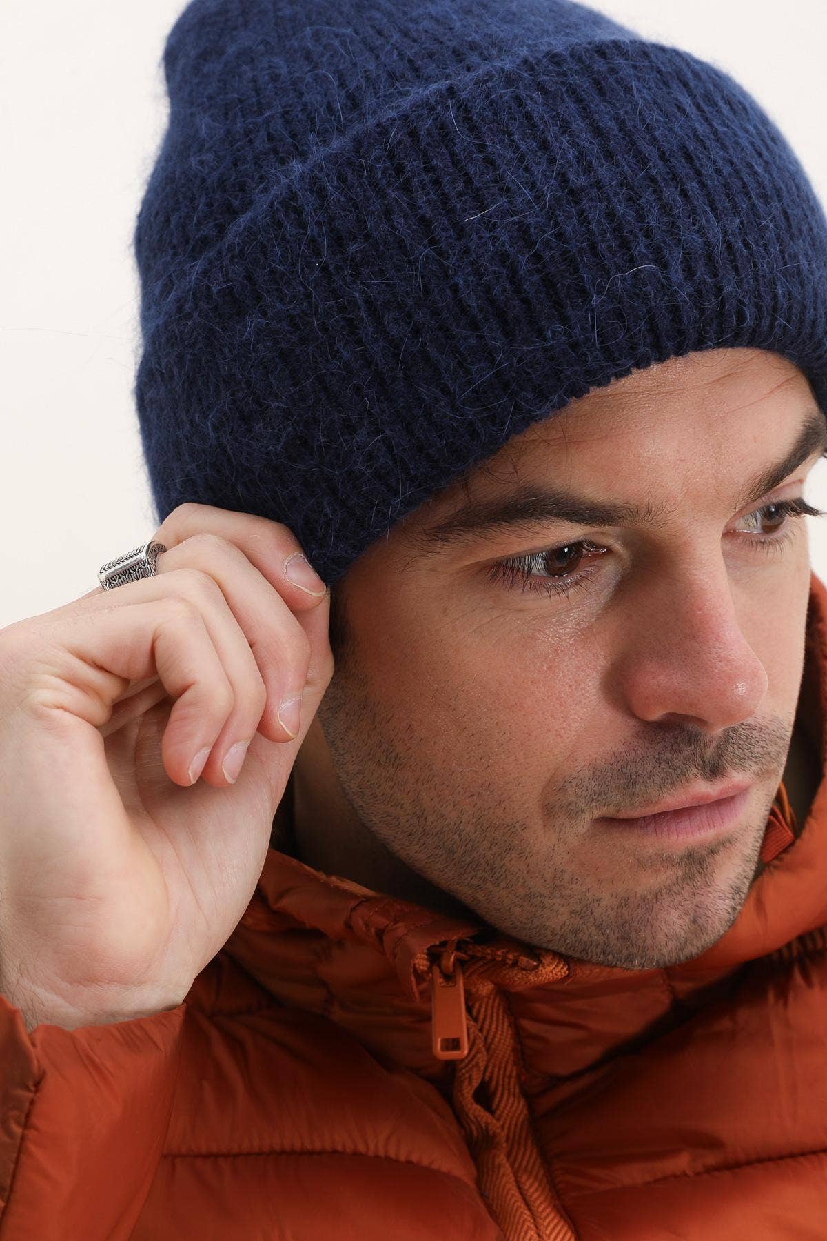 Hologramme Paris - Wholesale Beanie - Women's - Classic Plain Lined Angora Beanie25