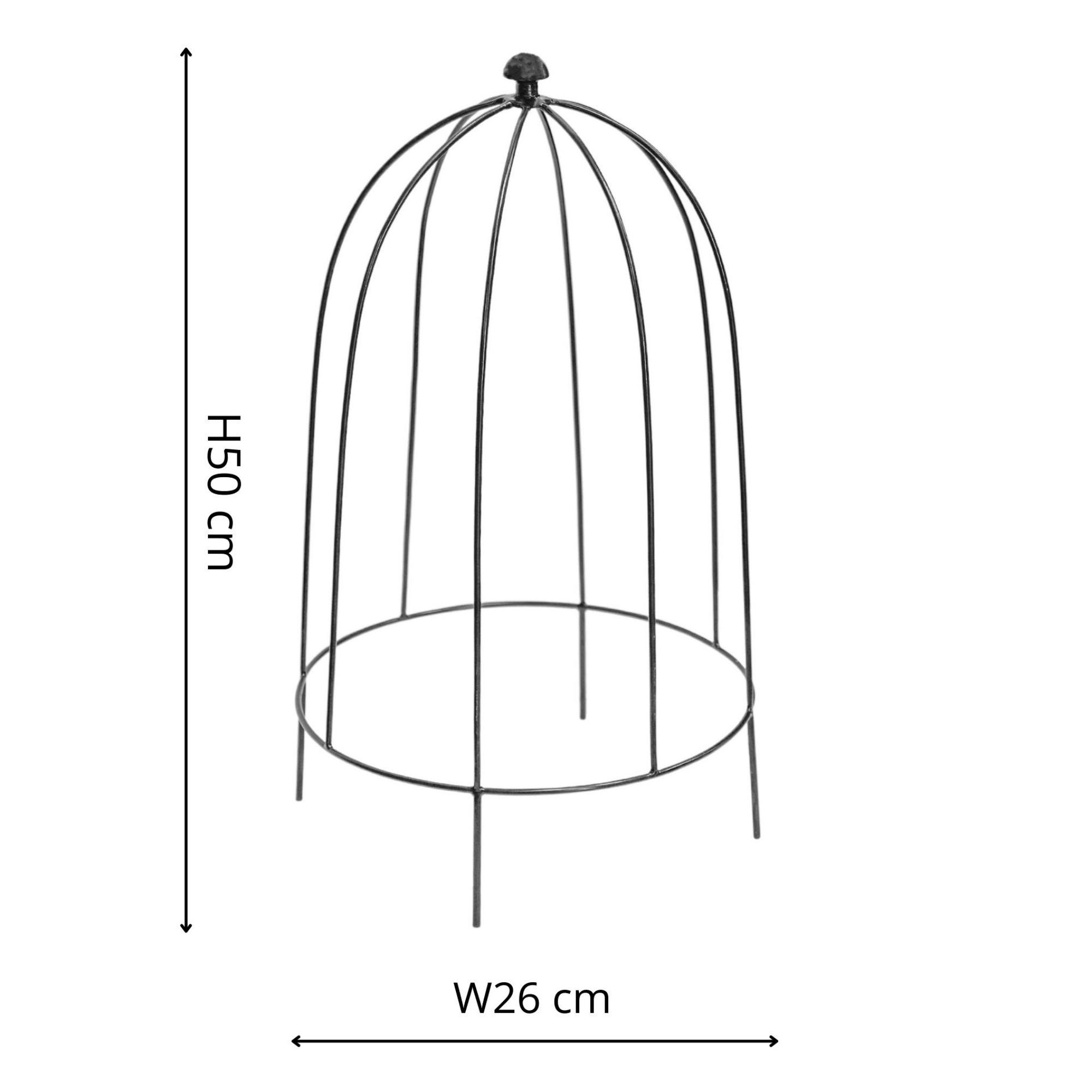 Ivyline International - Wholesale Planting Net/Cover - Outdoor Plant Support H50cm W26cm12