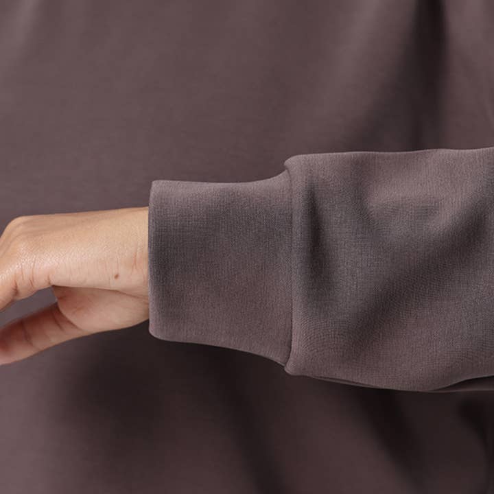 Sodalemon - Wholesale Sweatshirt - Women's - Women Cloud-Like Air Layer Soft Long Sleeve Yoga Sweatshirt8