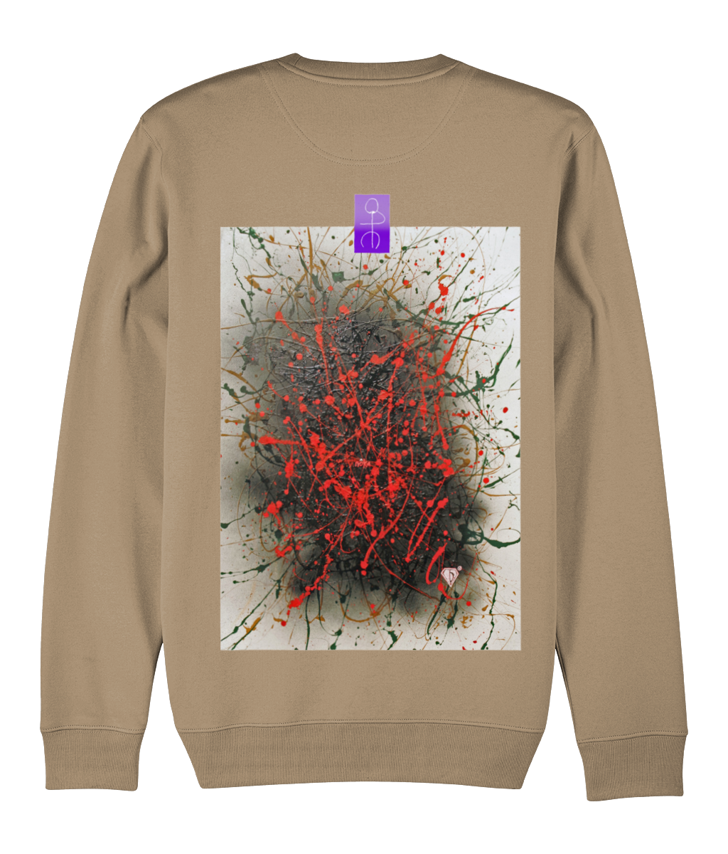 Noka – wholesale Graphic sweatshirt – Unisex – Men's Crew Neck Jumper - the ikebanna mass of the cosmos3