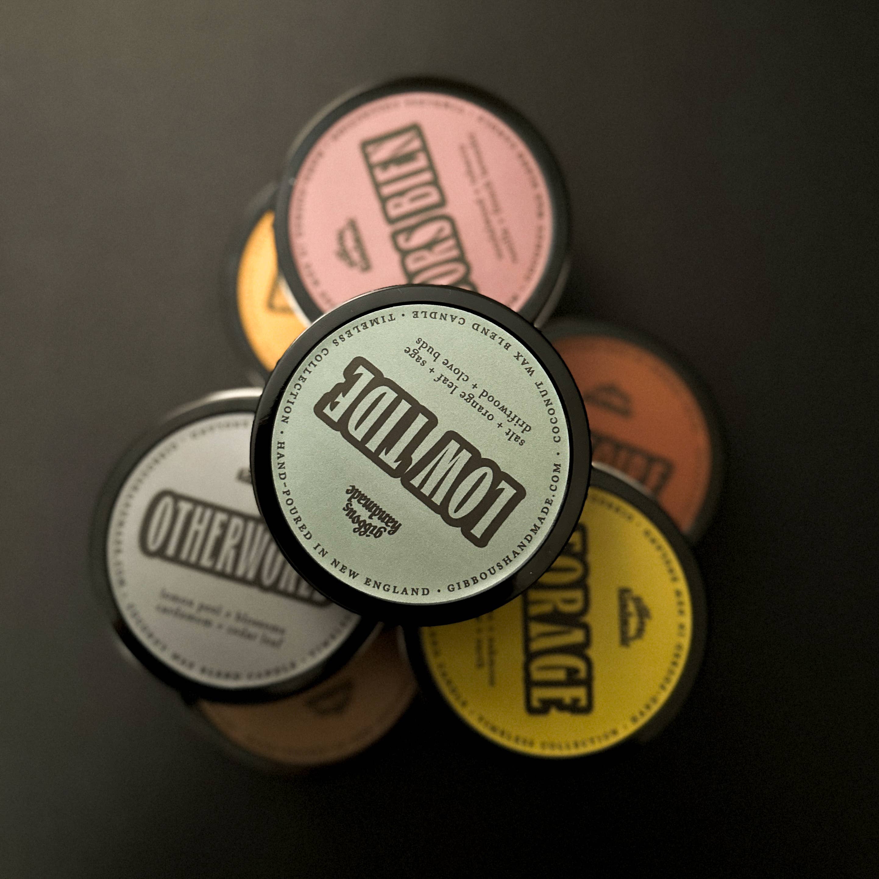 Gibbous Handmade - Wholesale Jar/Filled Candle - RARE BOOKS Candle | Leather, Paper, Waxed Wood + Incense3