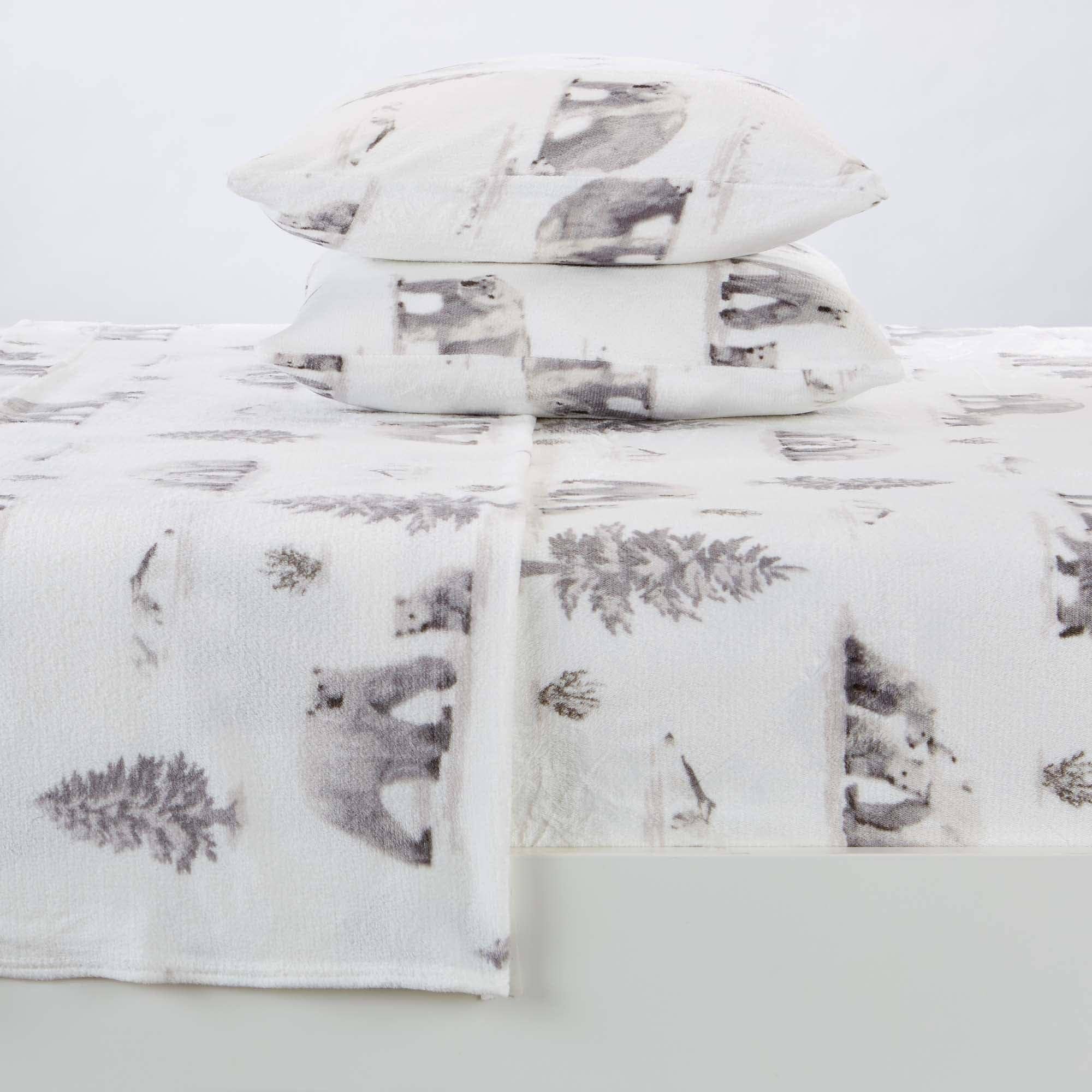 BH Collective - Wholesale Sheet Set - Velvet Plush Sheets - Printed - Velvet Luxe Collection5
