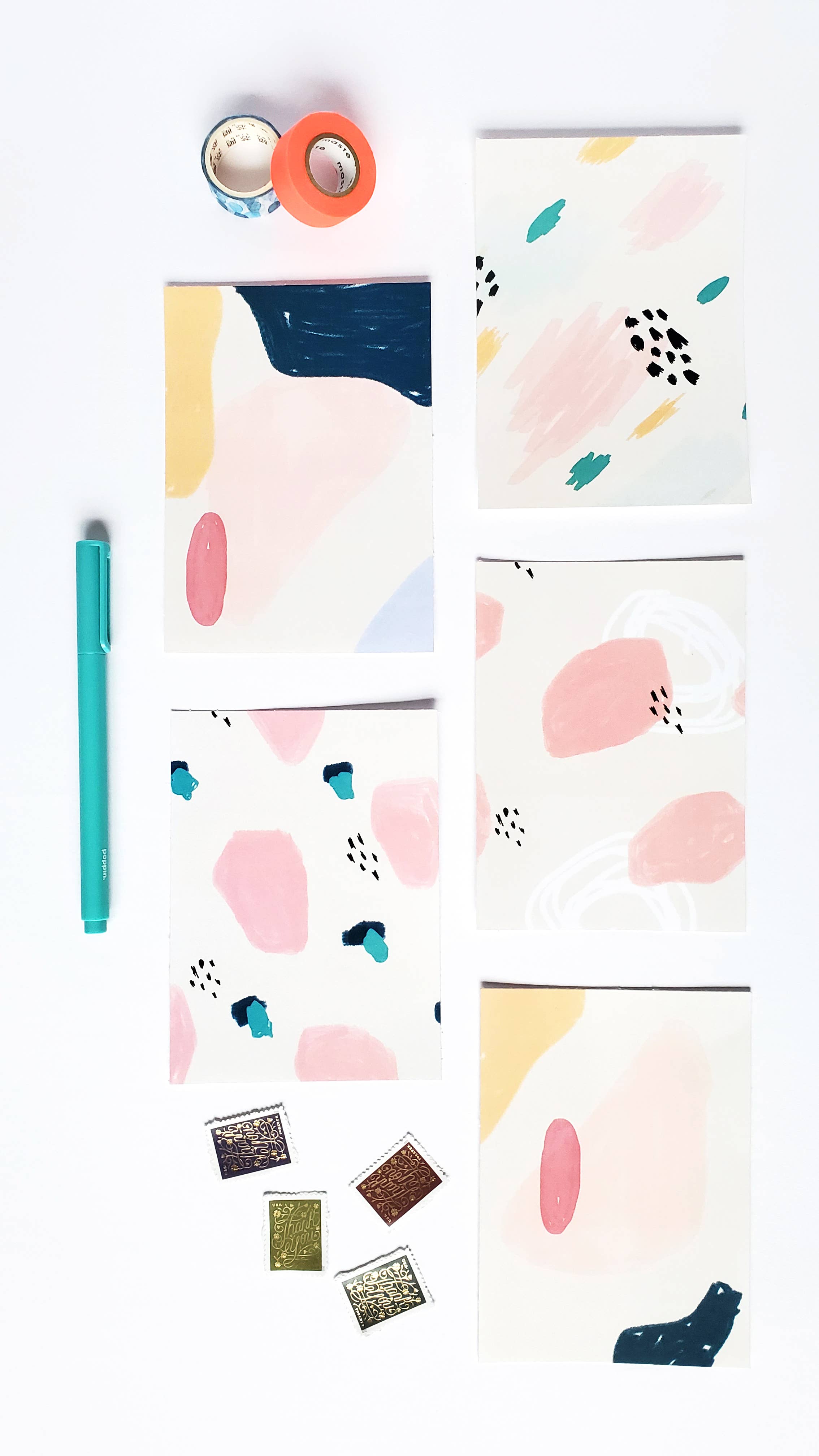 Lucky Dog Design Co. - Wholesale Stationery/Notecard Set - Paint Your Dreams Mini Card Set (Set of 10)7