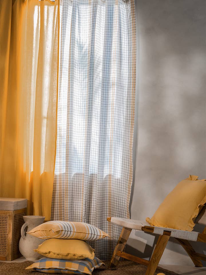 Gardiner i solid linne – Minimalistiskt, Premiumboende för wholesale av Live Linen