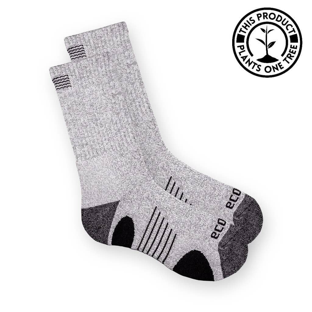 Ecosox - Wholesale Socks - Unisex - Hiking Crew - Medium Wgt. Full Cushion - Large4