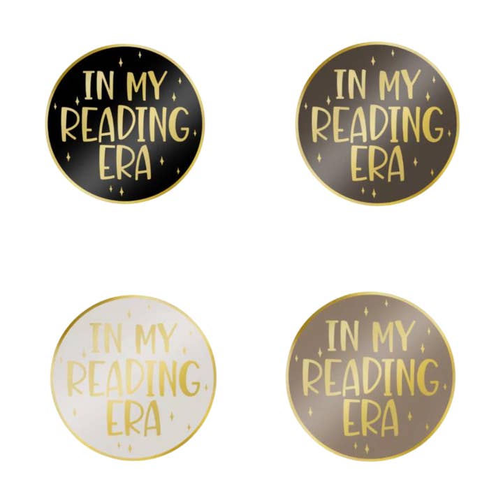 TitlePieces - Wholesale Lapel pin/button - In My Reading Era Enamel Pin