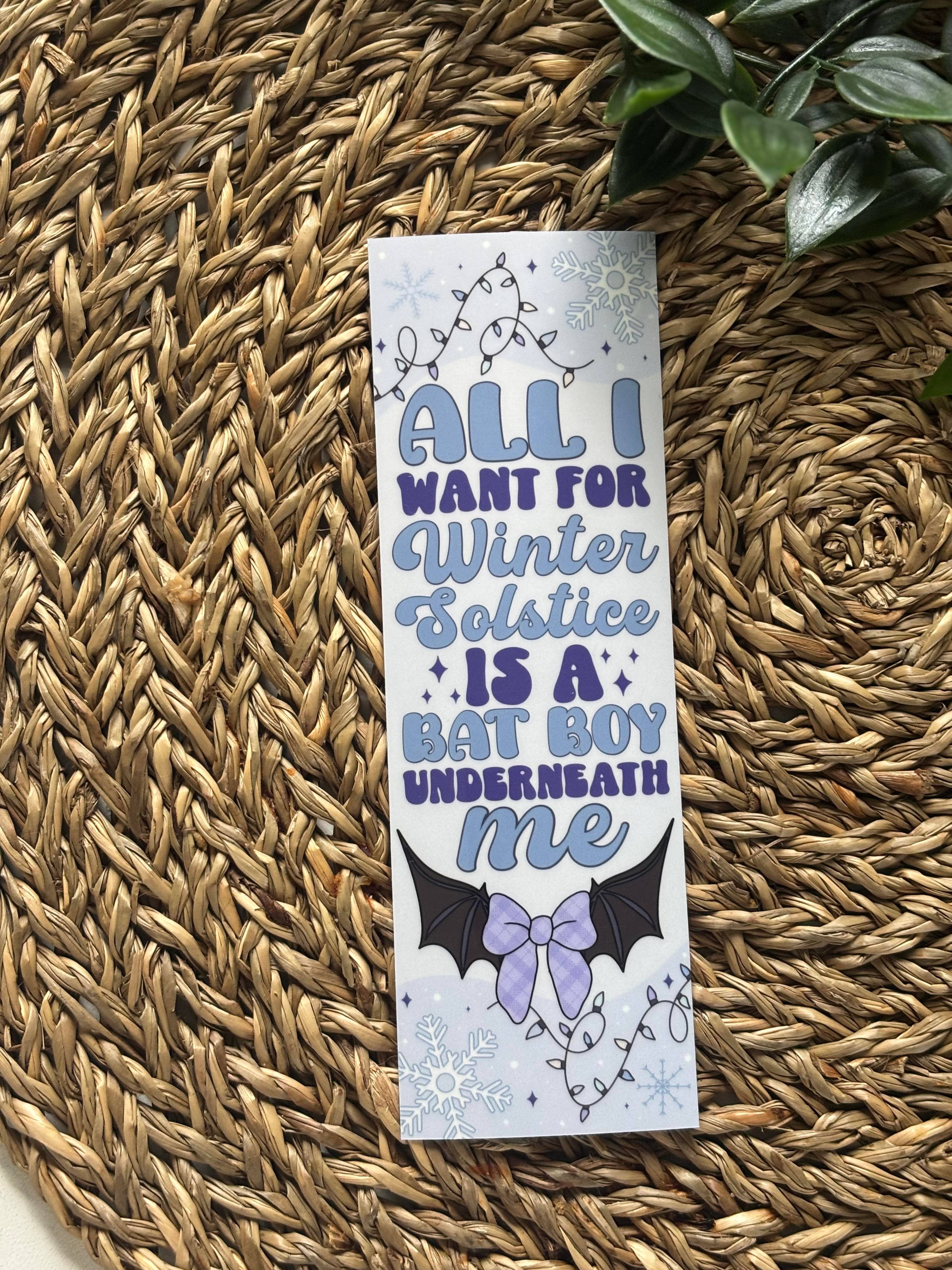 Nordic Book Adventure – wholesale Bookmark – Bat Boy Underneath Me Bookmark 0