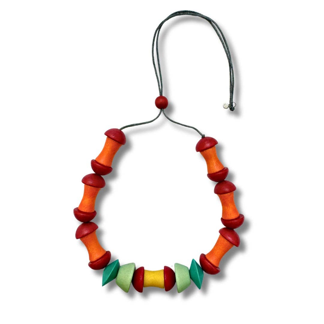 Bijondo - Vendita all'ingrosso Collane di perline/perle - Collana artigianale legno regolabile Arlo 0