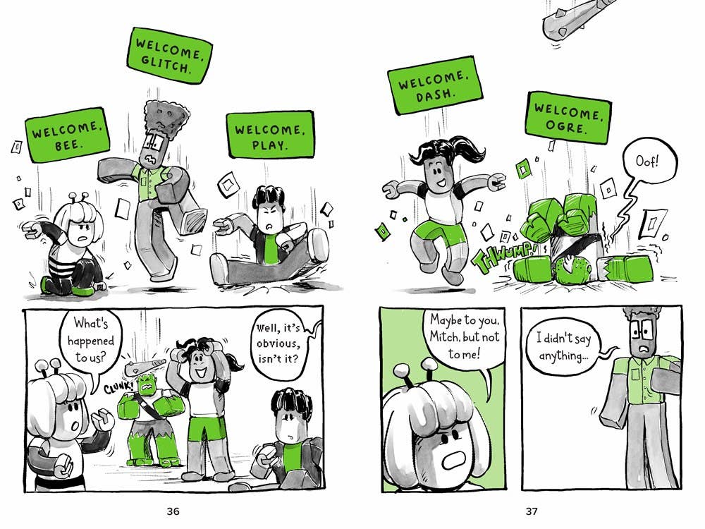 Scholastic - Wholesale Early Reader Book (6-8) - Academy For Roblox Pros #1: Attack Of The Zombies3