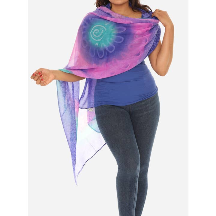 Shoreline Wear. INC - Vente Écharpe – femme - Écharpes en mousseline pour femmes4