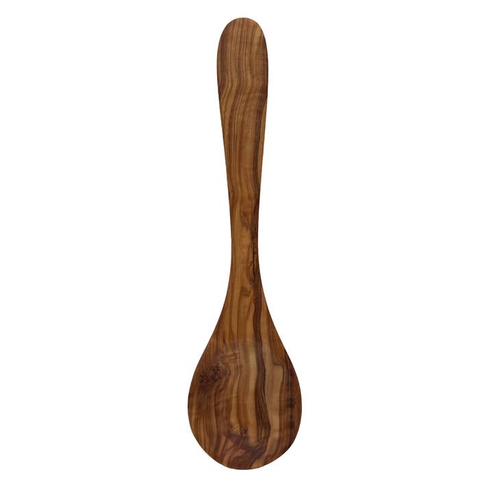 medina mood - Wholesale Kitchen Spoon - Flat and wide cooking spoon made of olive wood2