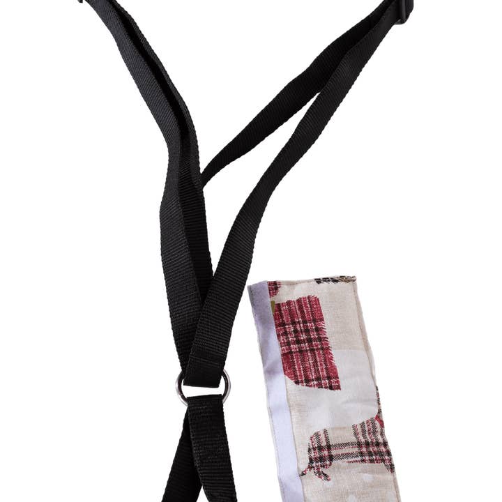 Dobbelt hundesnor i nylon med håndtag for engroshandel hos MMPET, LDA