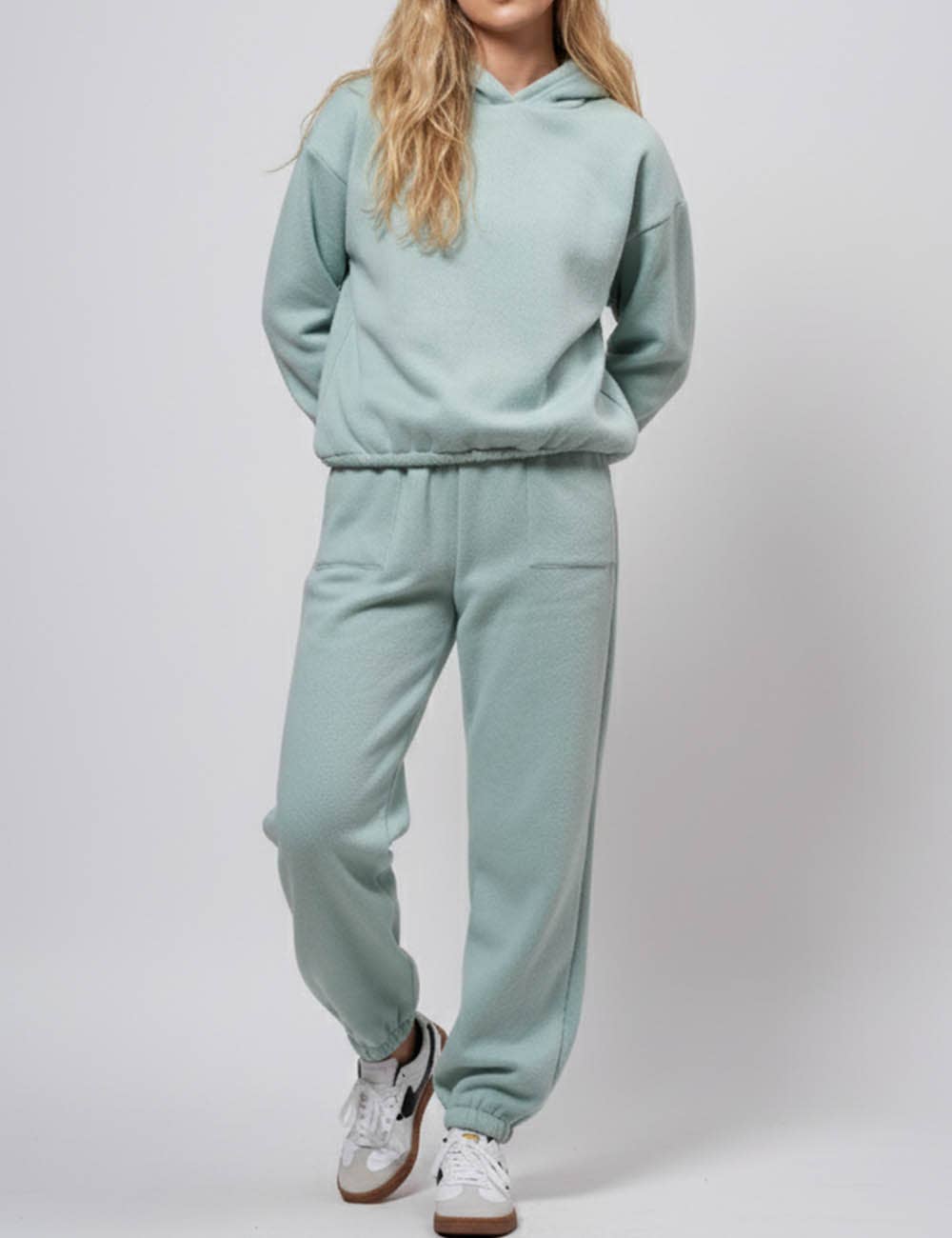 Sweetkama - Wholesale Lounge Set - Women's - Ladies Solid Color Hoodie and Pants Sets 2113373