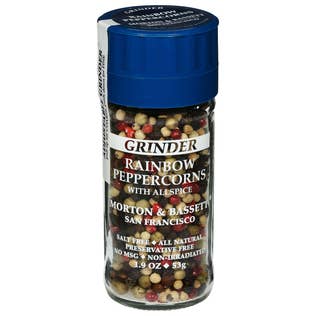 Hudson Meat Company - Wholesale Pepper/Peppercorns - GRINDER RAINBOW PEPPERCORNS - MORTON & BASSET