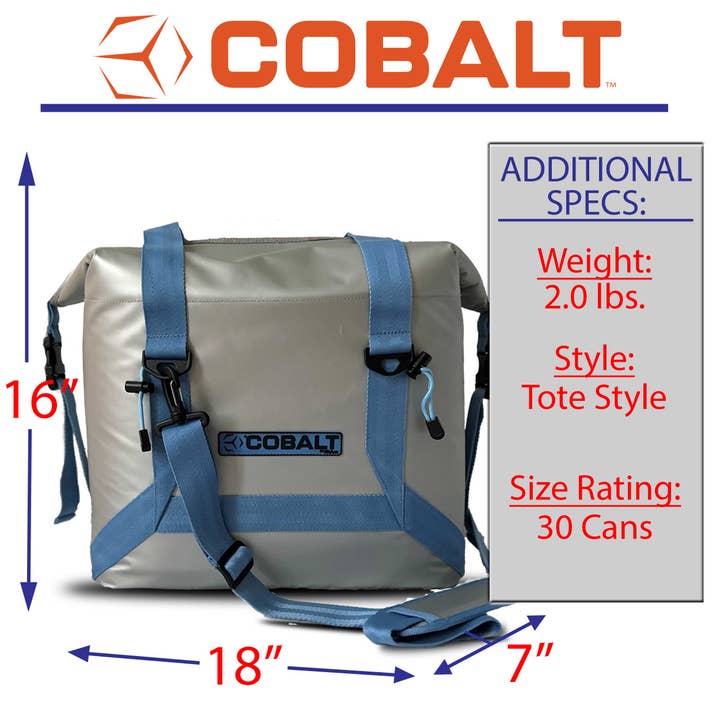 Caddis Sports - Wholesale Cooler/Cooler Bag - Cobalt Soft Sided Cooler Tote