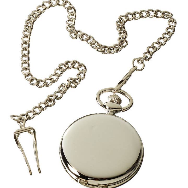 Infinity Leather (Upperclass Fashions Ltd) – wholesale Wrist watch – Men's – Classic Pocket Watch 1920's Peaky Blinders Vintage Chain Retro
