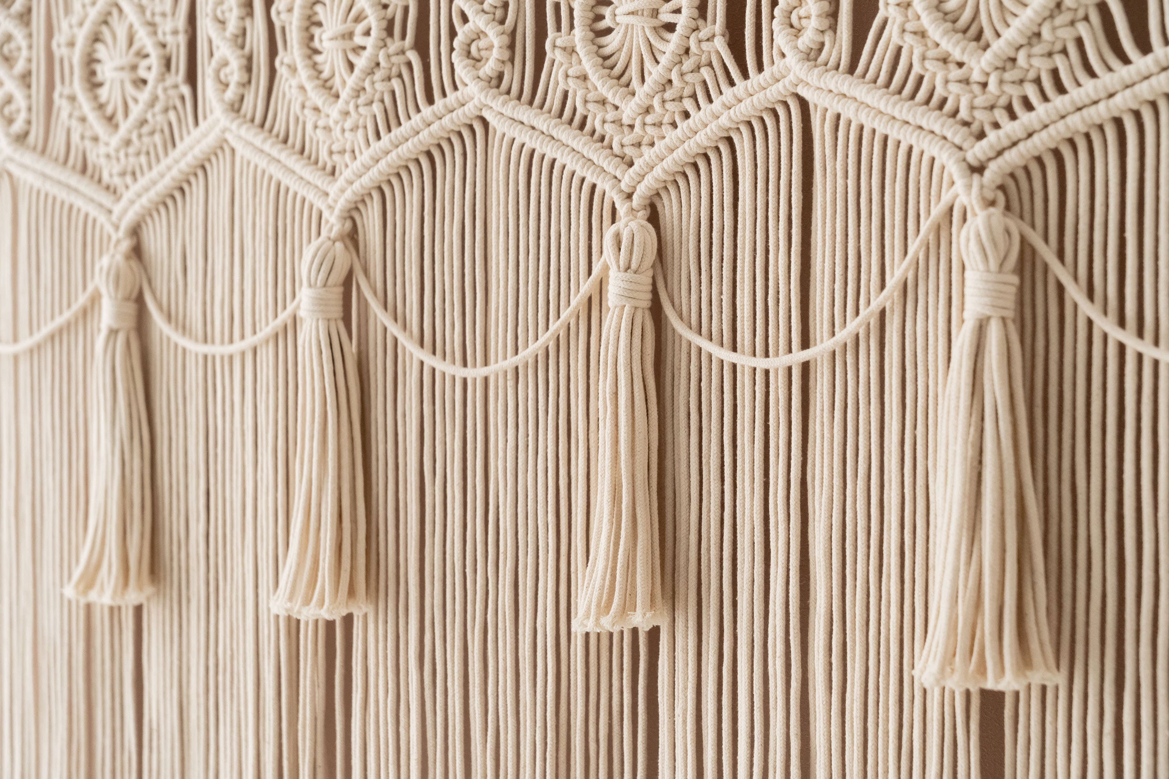 HeartCrafted - Wholesale Curtain - Macrame Curtain C1313