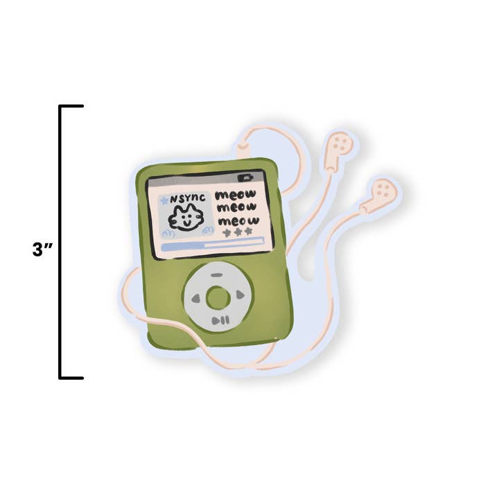 The Stray Shop - Wholesale Sticker - Kitty-Pod Sticker2