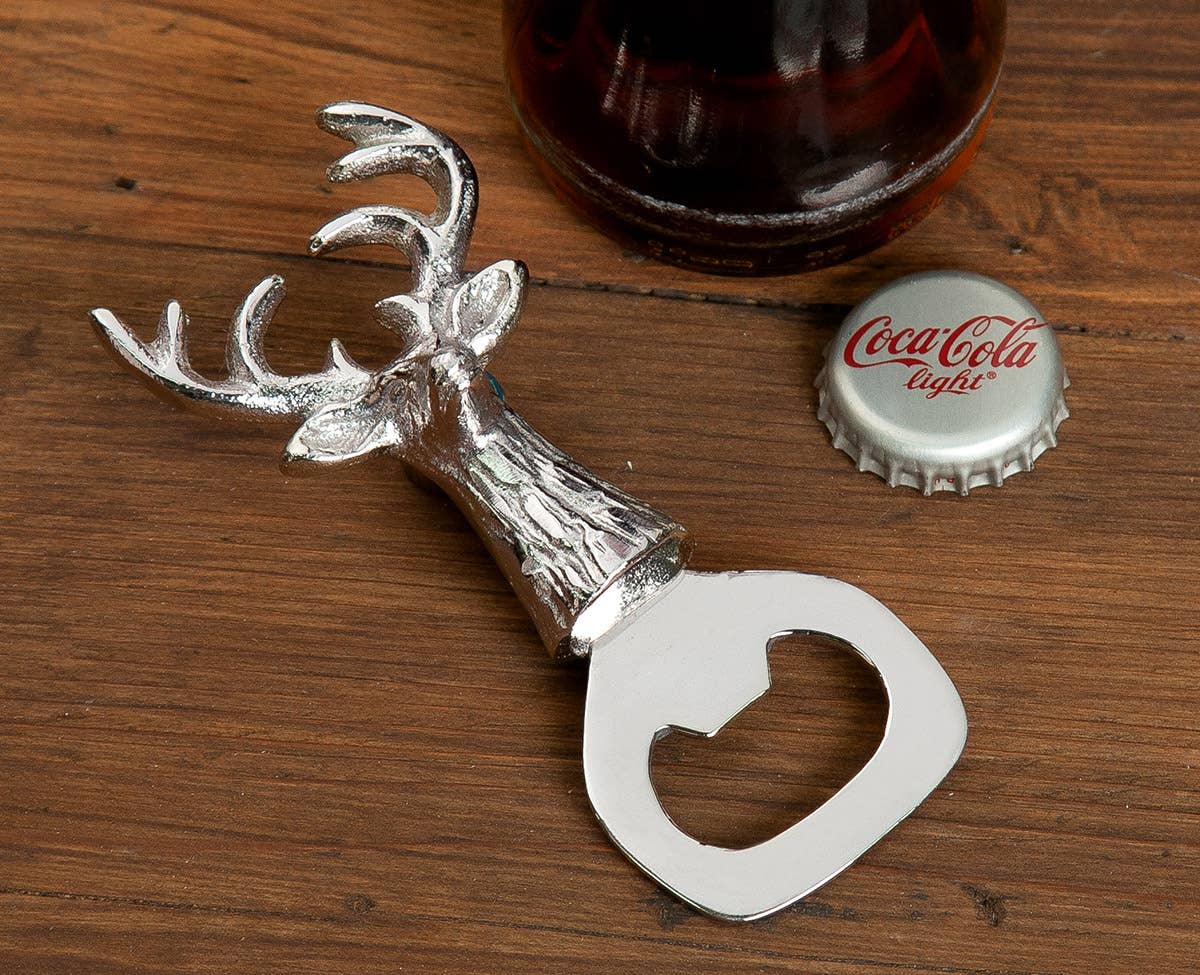 Gilde Handwerk Macrander GmbH & Co. KG - Wholesale Fles/wijnopener - Aluminium flesopener «Hirsch» in set van 241