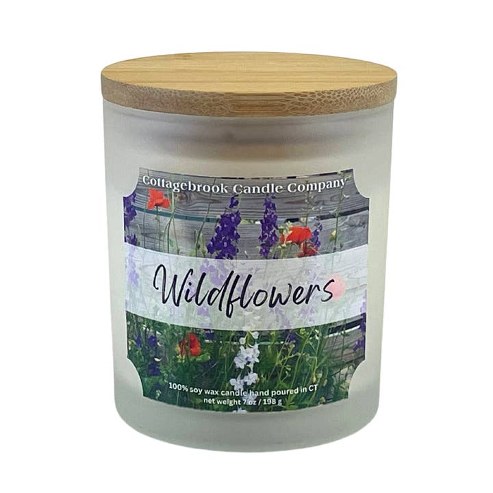Wildflowers Soy Candle for wholesale by Cottagebrook Candle Company
