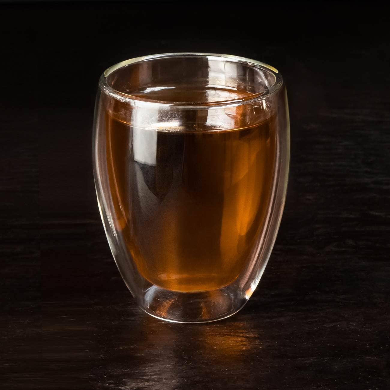 Creano - Wholesale Coffee/Tea Cup - Thermal glass, high, set of 4, 400 ml4