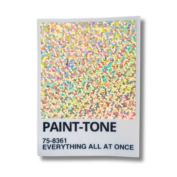 Autocollant en vinyle à paillettes pour la vente par Salt & Paper