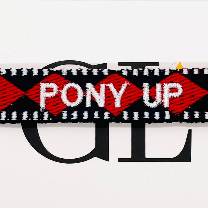 Dallas Team Tassel Bracelet for wholesale by Gameday Luxe