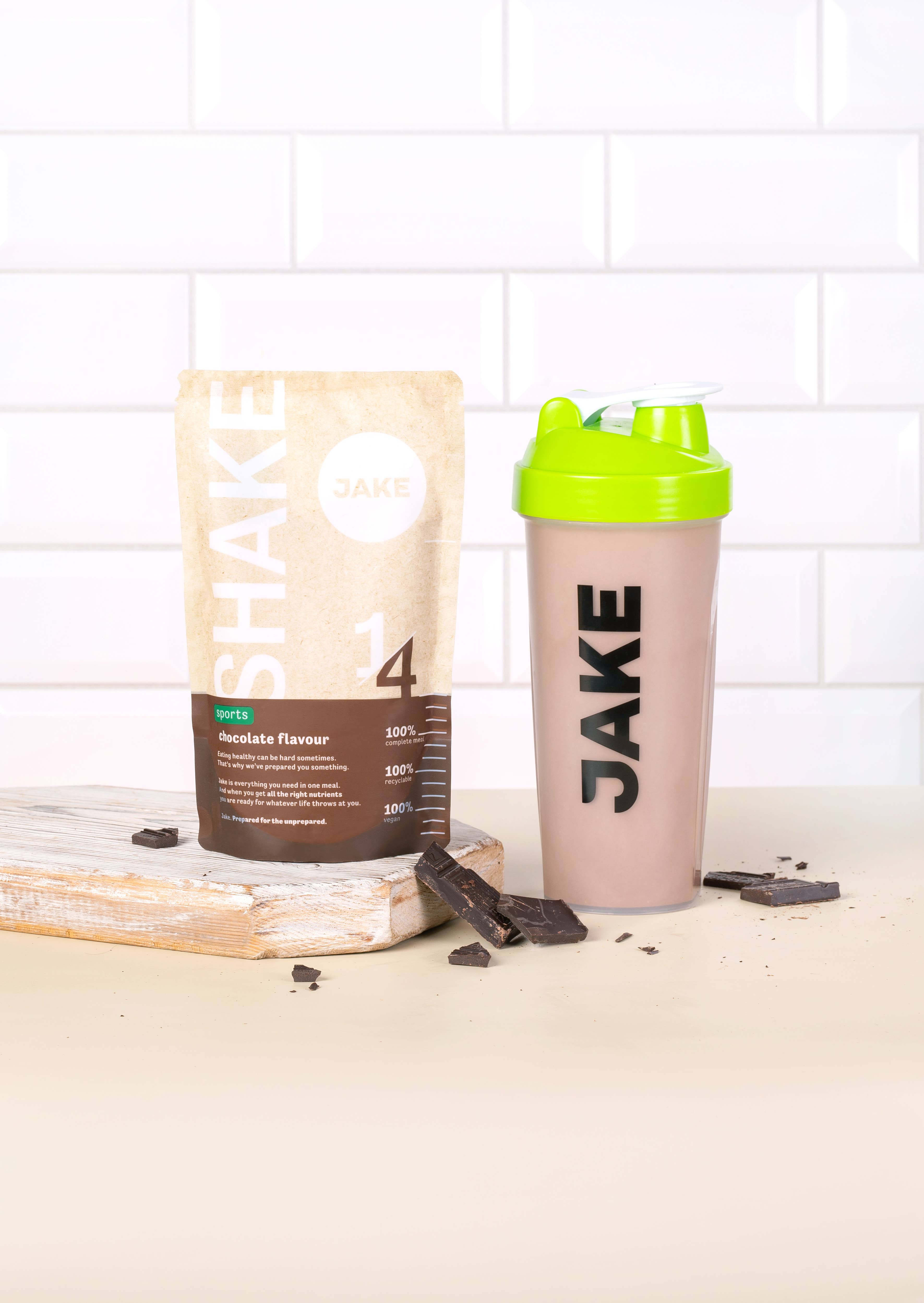 Jake Nutritionals B.V. - Wholesale Powdered Health Drink - Jake Sports Chocolateshake1