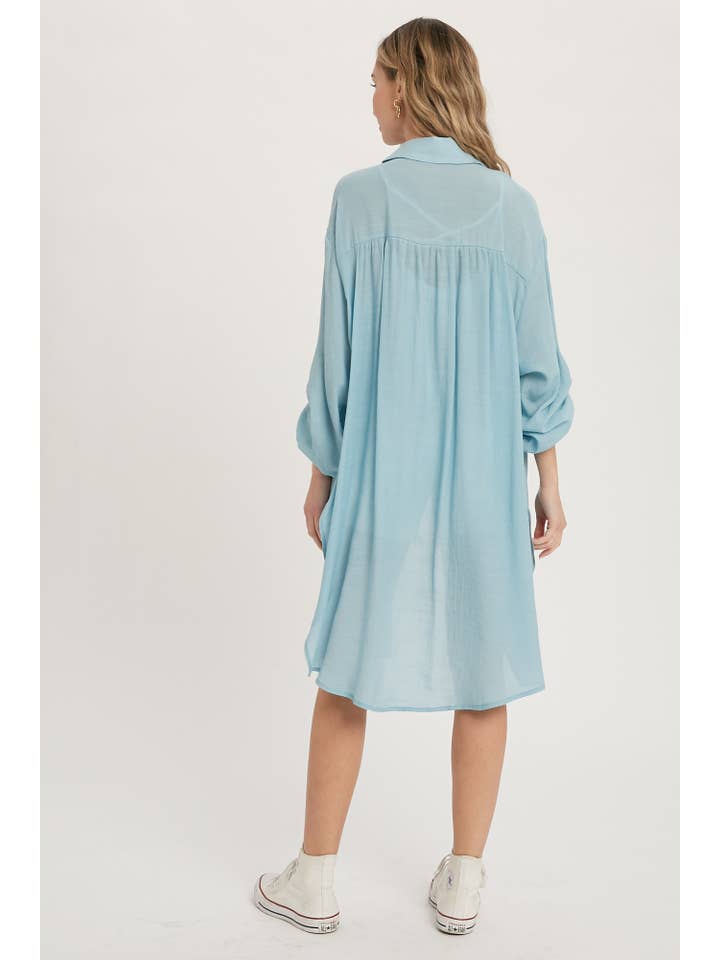 Bluivy – Camisa com botões no colarinho – Mulher por atacado – CAMISA DE PALANGRE VENTILADA COM BOTÕES8