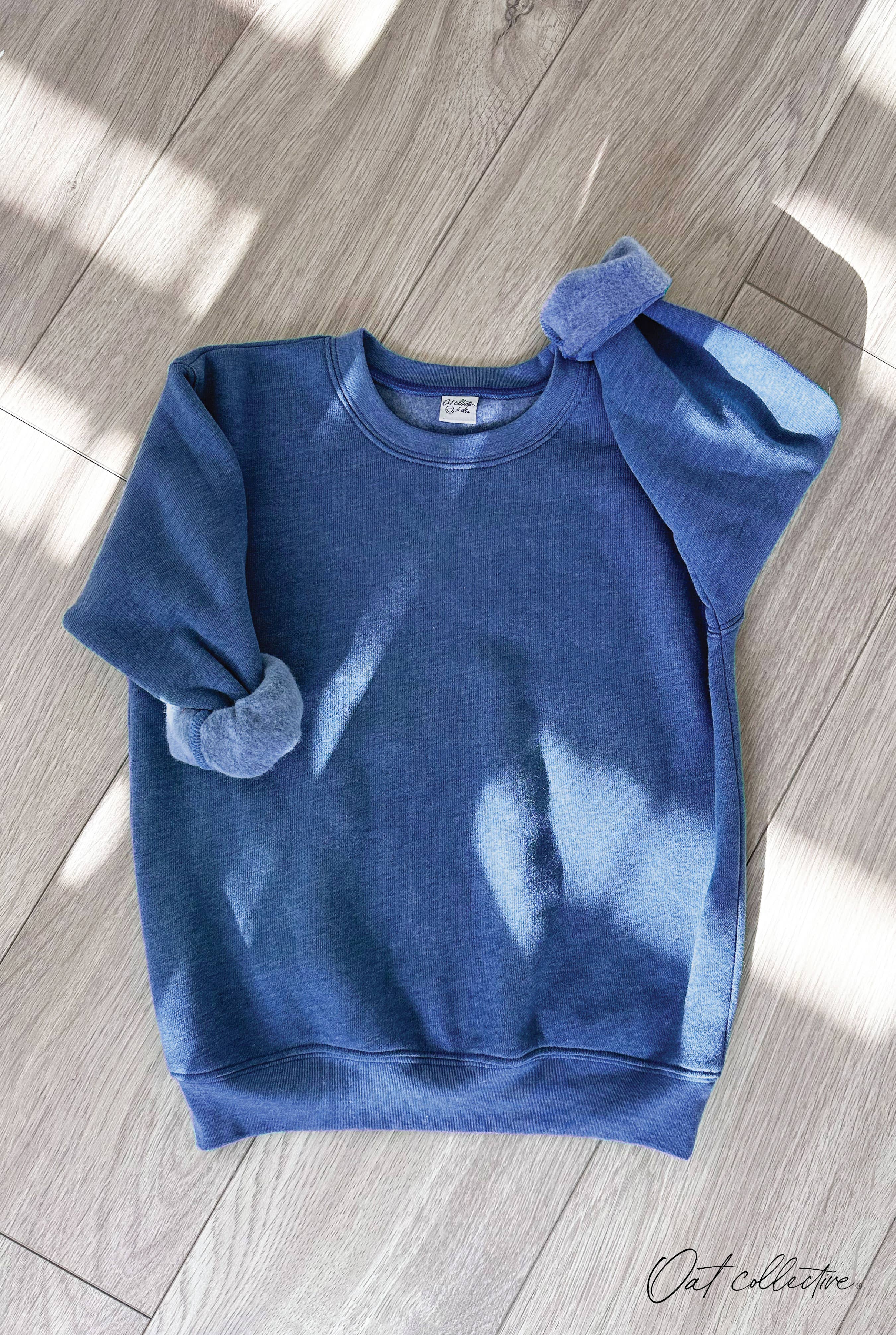 OAT COLLECTIVE – Sweatshirt - Crianças por atacado – Camisola gráfica Unisex BASIC SOLID4