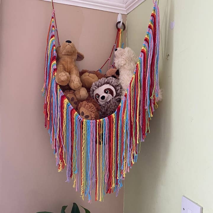 Macra-Made With Love – wholesale Toy storage box – Kids & baby – Corner Hammock For Soft Toys6