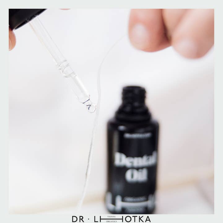 Dr. Lhotka Vienna Organics - Venta al por mayor Enjuagues bucales - Aceite dental orgánico, vegano, sin parabenos ni microplásticos5