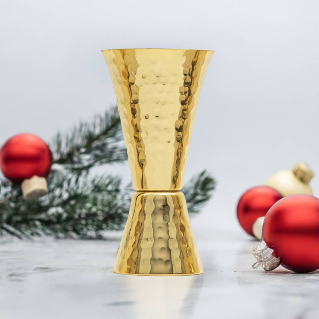 Prince of Scots - Wholesale Jigger - Prince of Scots 24K Gold Plate Copper Jigger in Gift Box