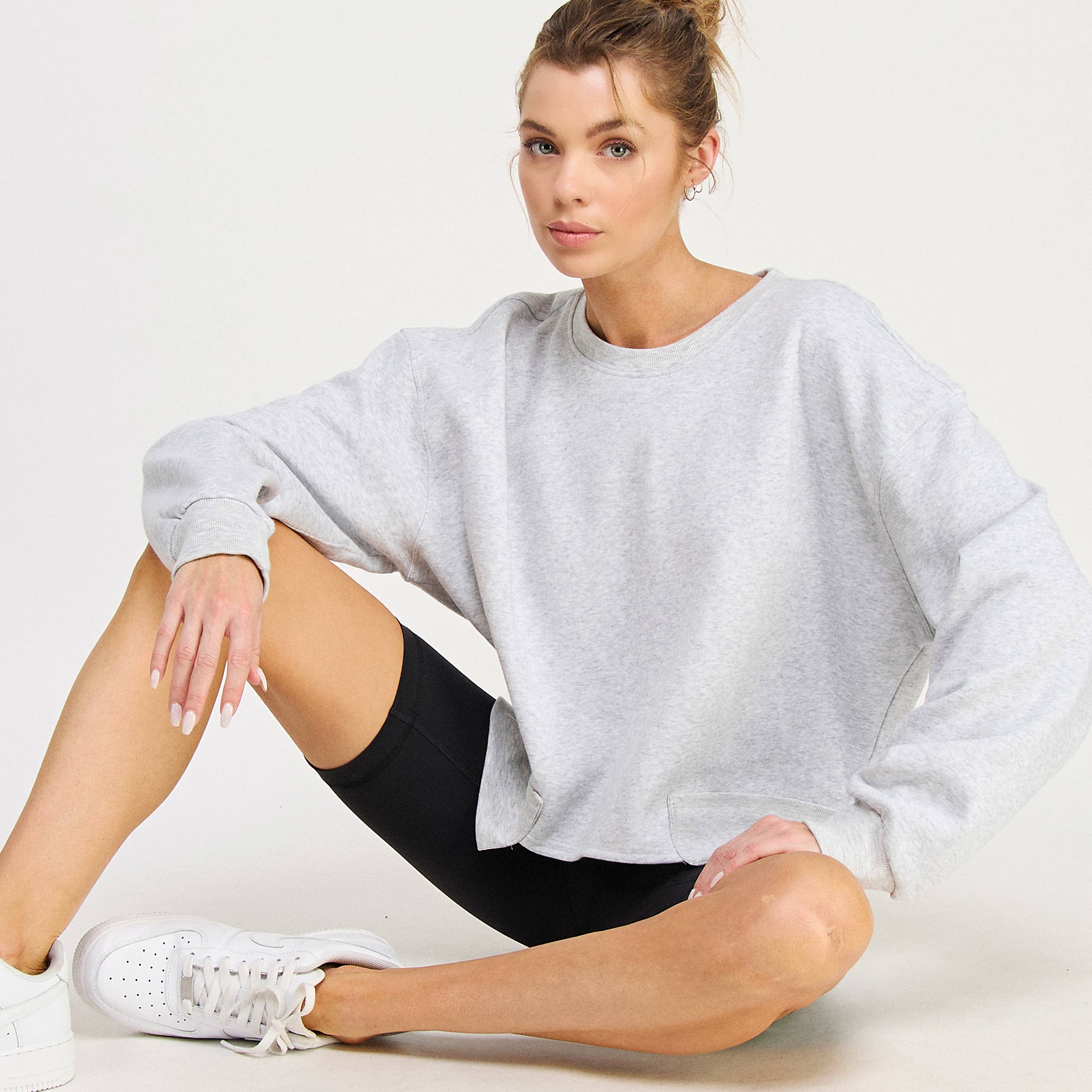 BABY BLUE CAMDEN SWEATSHIRT-FZ0011 for wholesale on Faire23