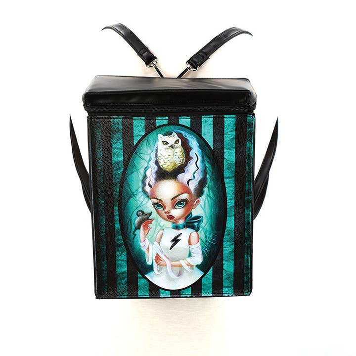COMECO INC - Wholesale Backpack - Women's - Bride of Frankenstein Rectangle Backpack