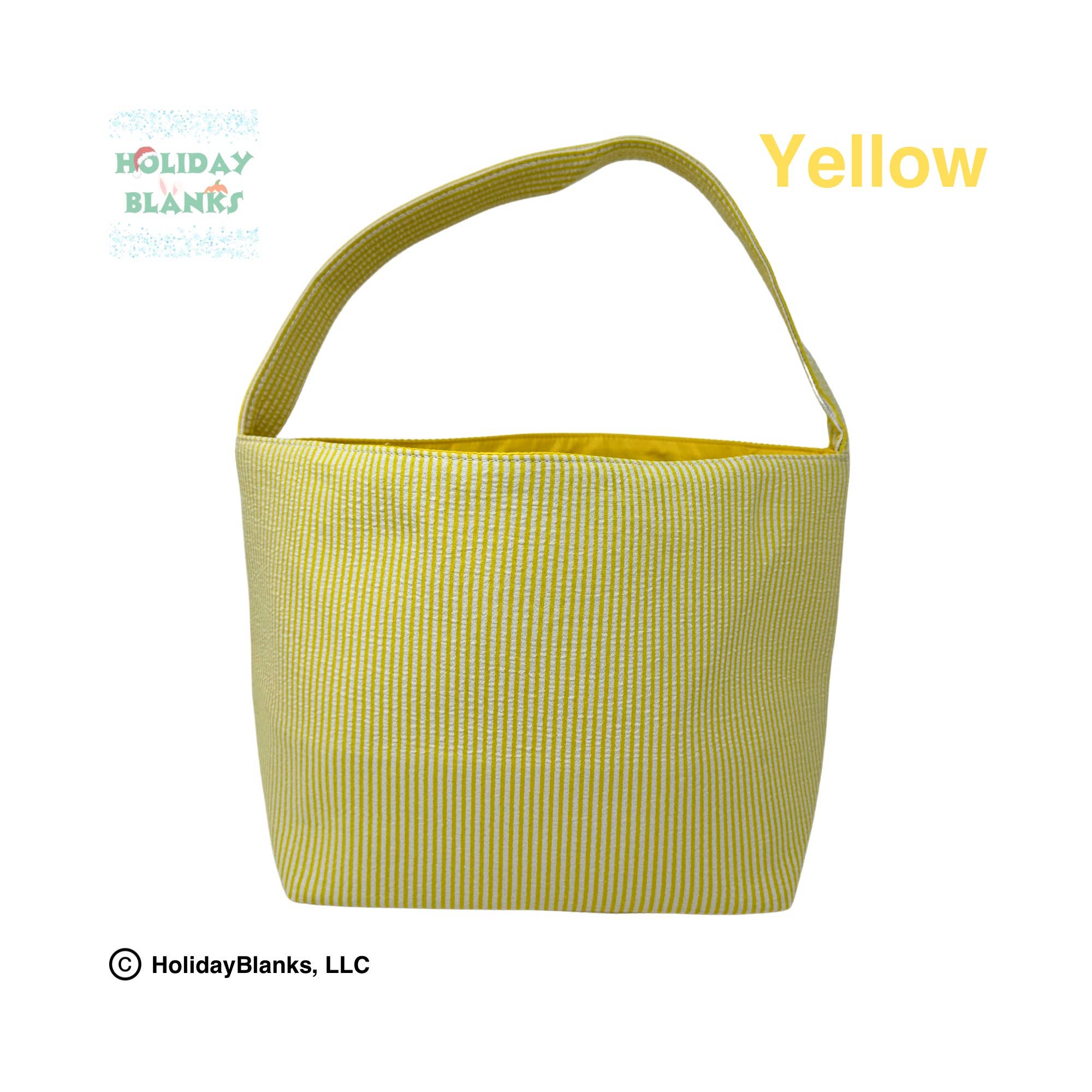 Holiday Blanks - Wholesale Basket - Easter or Halloween Seersucker basket embroidery blanks3