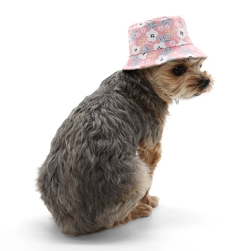 Dogo Pet - Wholesale Pet Hat - Dog - Bucket Hat Sweet Floral4