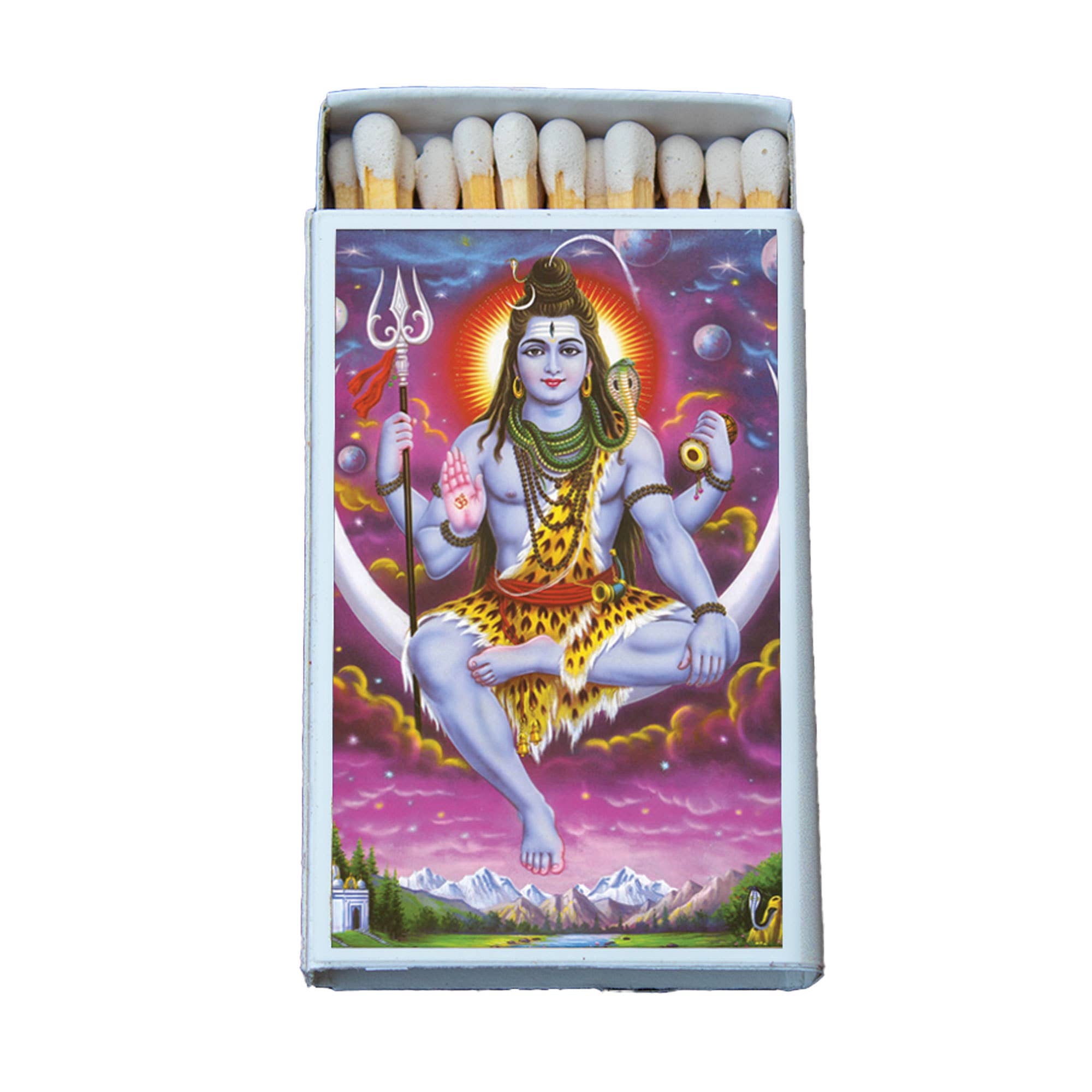 Most Amazing - Wholesale Matches - Hindu Deity Shiva Matchbox • Candle Acc • Matches0