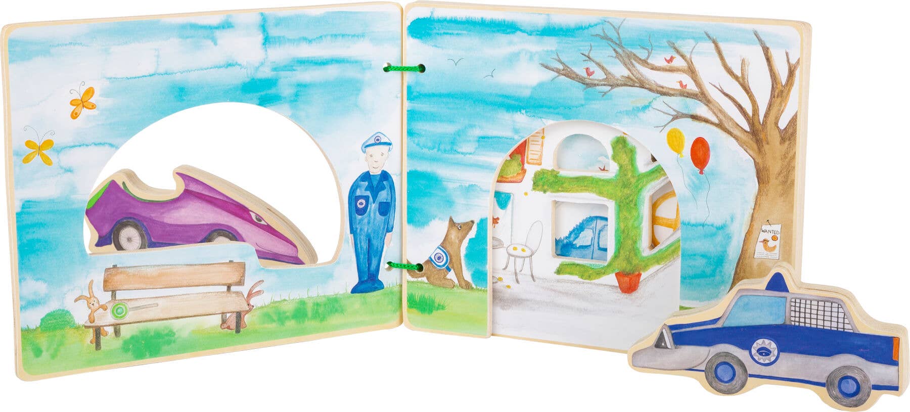 small foot - Wholesale Preschool Book (3-5) - Picture Book Police, interactive2