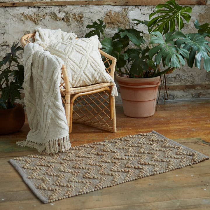 Chevron Jute Rug for wholesale by Patina Vie