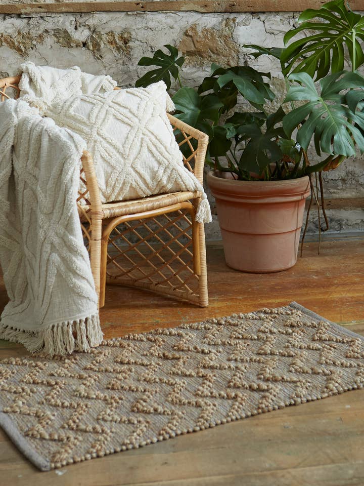 Chevron Jute Rug for wholesale by Patina Vie