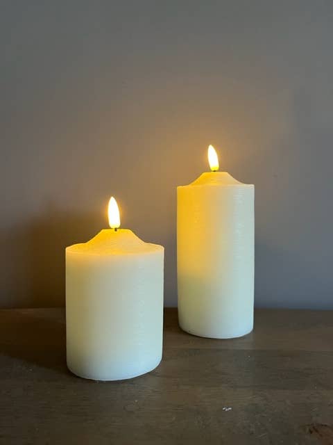 JF The Reborn Home - Wholesale Flameless Candle - KAA501A/502A CANDLE IVORY LED LIGHT