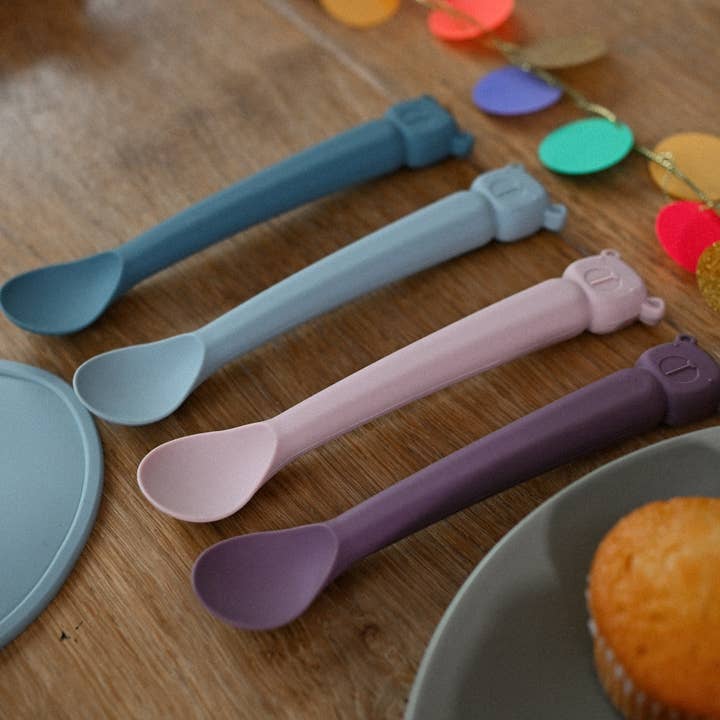 the cotton cloud - Wholesale Feeding Set - Baby - Silicone Spoon Set6