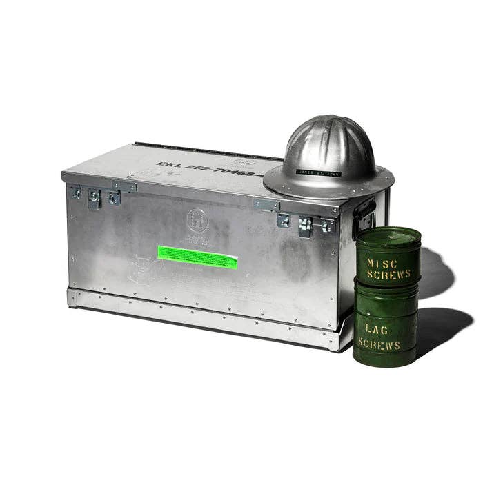 Puebco - Wholesale Storage Bin - Folding Aluminum Trunk2