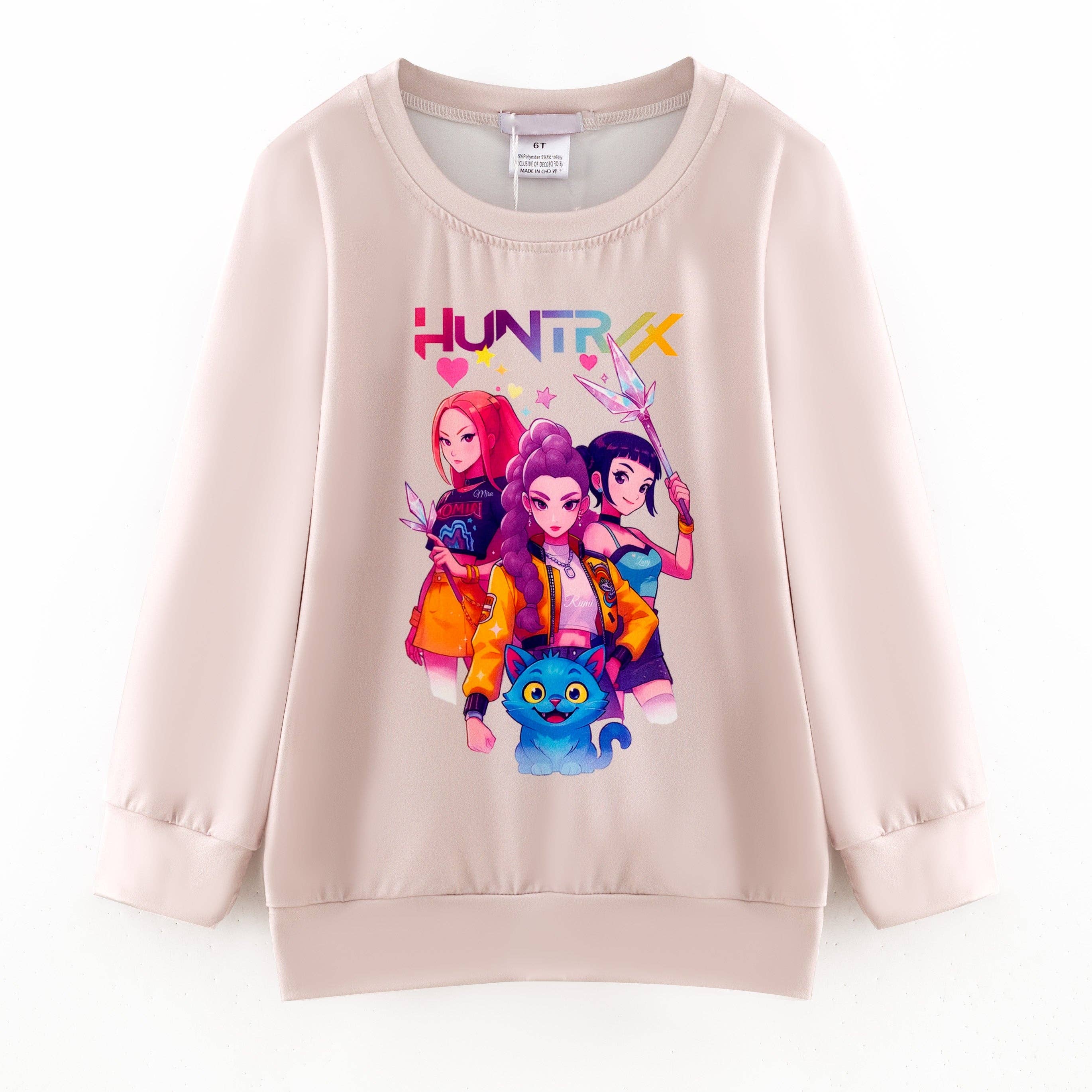 Auraquise - Wholesale Sweatshirt - Kids - Girls Popular Kpop Demon Hunter Printed Sweatshirts Collection3